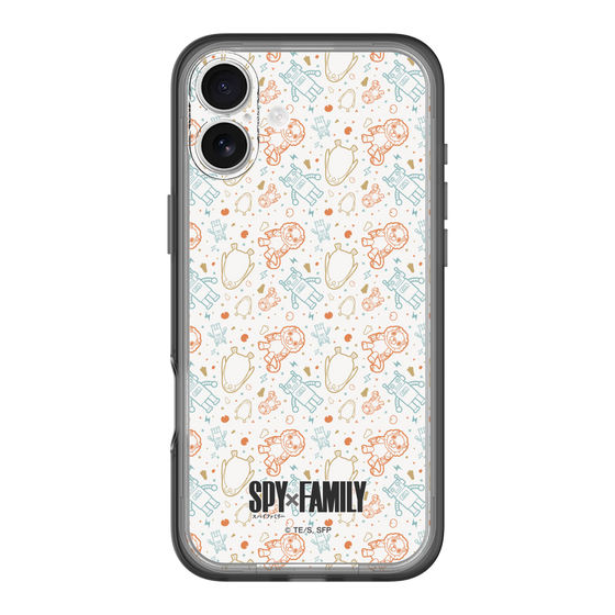 スリムプロテクションプレミアムケース［ SPY×FAMILY - ぬいぐるみ - 総柄 ］