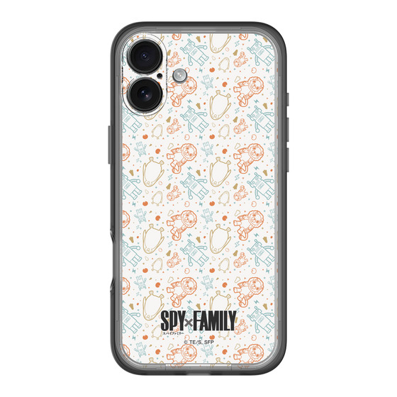 スリムプロテクションプレミアムケース［ SPY×FAMILY - ぬいぐるみ - 総柄 ］