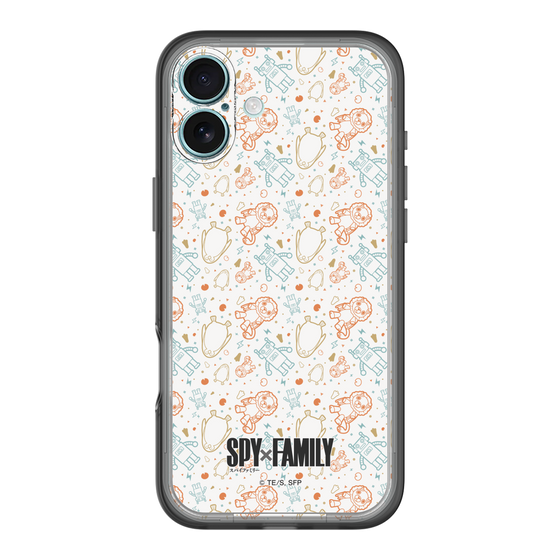 スリムプロテクションプレミアムケース［ SPY×FAMILY - ぬいぐるみ - 総柄 ］