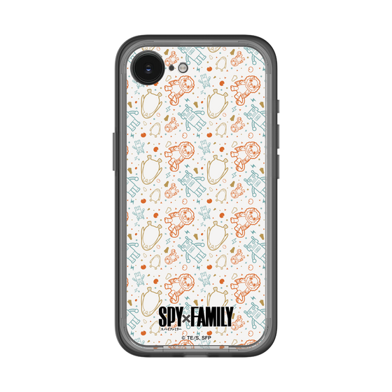スリムプロテクションプレミアムケース［ SPY×FAMILY - ぬいぐるみ - 総柄 ］