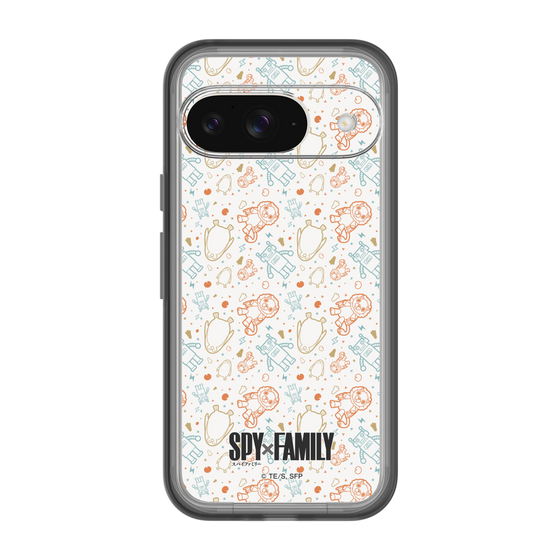 スリムプロテクションプレミアムケース［ SPY×FAMILY - ぬいぐるみ - 総柄 ］
