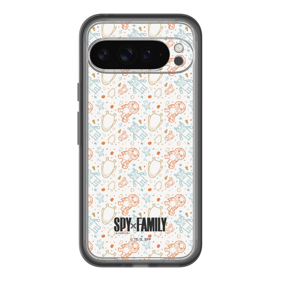 スリムプロテクションプレミアムケース［ SPY×FAMILY - ぬいぐるみ - 総柄 ］