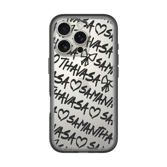 スリムプロテクションプレミアムケース［ Samantha Thavasa - スクリッタ - クリア ］