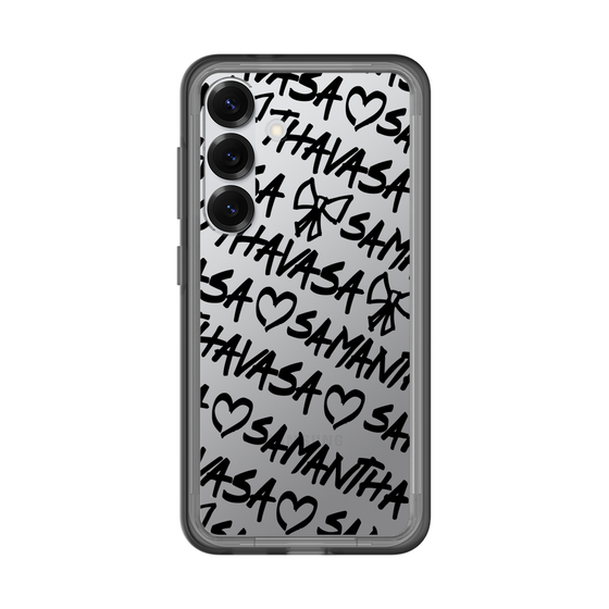 スリムプロテクションプレミアムケース［ Samantha Thavasa - スクリッタ - クリア ］