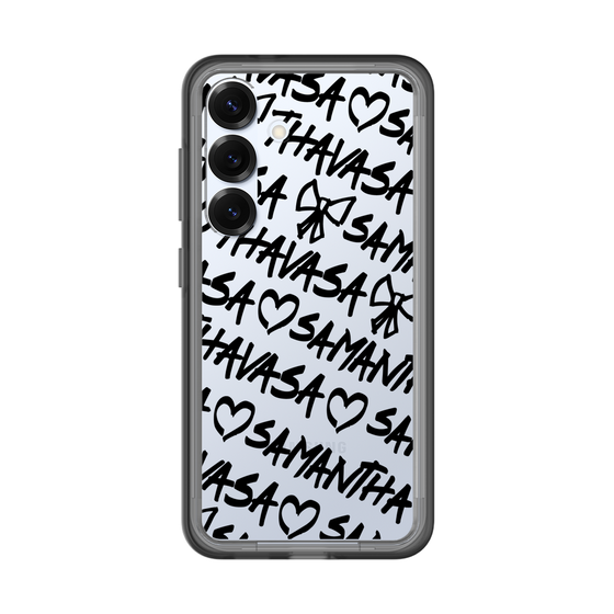 スリムプロテクションプレミアムケース［ Samantha Thavasa - スクリッタ - クリア ］