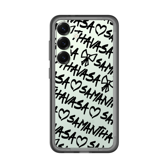 スリムプロテクションプレミアムケース［ Samantha Thavasa - スクリッタ - クリア ］