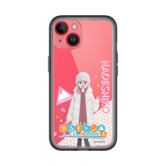 スリムプロテクションプレミアムケース［ 『ゆるキャン△ SEASON3』- 各務原 なでしこ - 立ち絵 ］