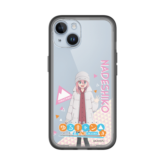 スリムプロテクションプレミアムケース［ 『ゆるキャン△ SEASON3』- 各務原 なでしこ - 立ち絵 ］
