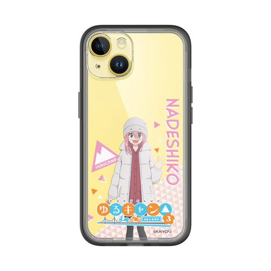 スリムプロテクションプレミアムケース［ 『ゆるキャン△ SEASON3』- 各務原 なでしこ - 立ち絵 ］