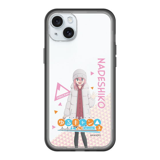 スリムプロテクションプレミアムケース［ 『ゆるキャン△ SEASON3』- 各務原 なでしこ - 立ち絵 ］