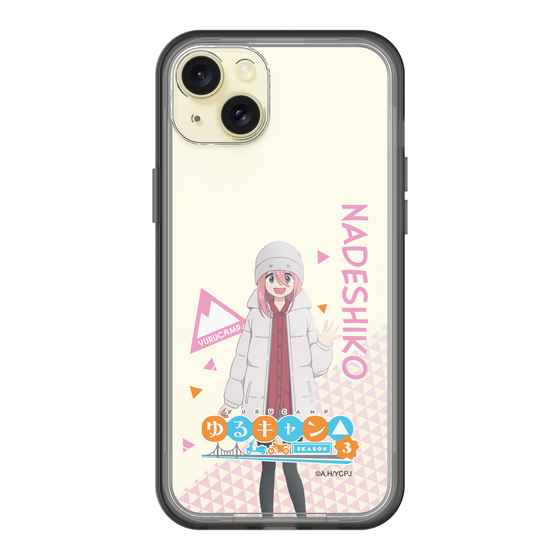 スリムプロテクションプレミアムケース［ 『ゆるキャン△ SEASON3』- 各務原 なでしこ - 立ち絵 ］