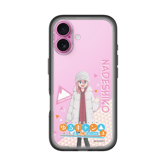スリムプロテクションプレミアムケース［ 『ゆるキャン△ SEASON3』- 各務原 なでしこ - 立ち絵 ］
