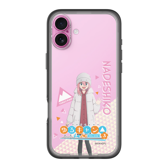 スリムプロテクションプレミアムケース［ 『ゆるキャン△ SEASON3』- 各務原 なでしこ - 立ち絵 ］