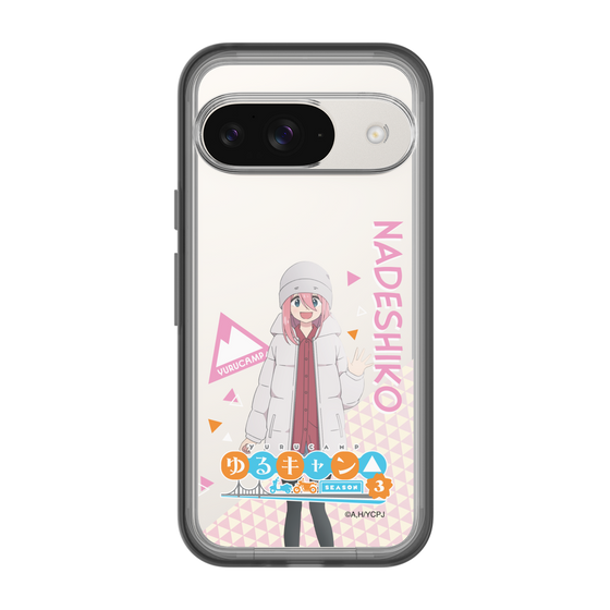 スリムプロテクションプレミアムケース［ 『ゆるキャン△ SEASON3』- 各務原 なでしこ - 立ち絵 ］