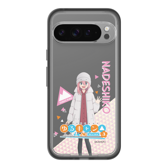 スリムプロテクションプレミアムケース［ 『ゆるキャン△ SEASON3』- 各務原 なでしこ - 立ち絵 ］