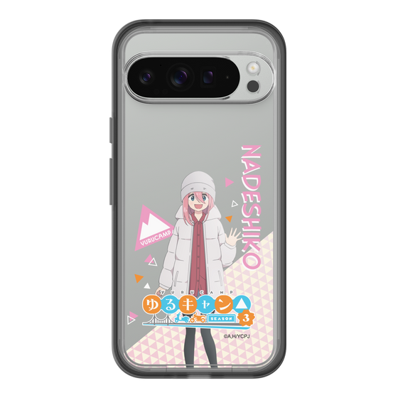スリムプロテクションプレミアムケース［ 『ゆるキャン△ SEASON3』- 各務原 なでしこ - 立ち絵 ］