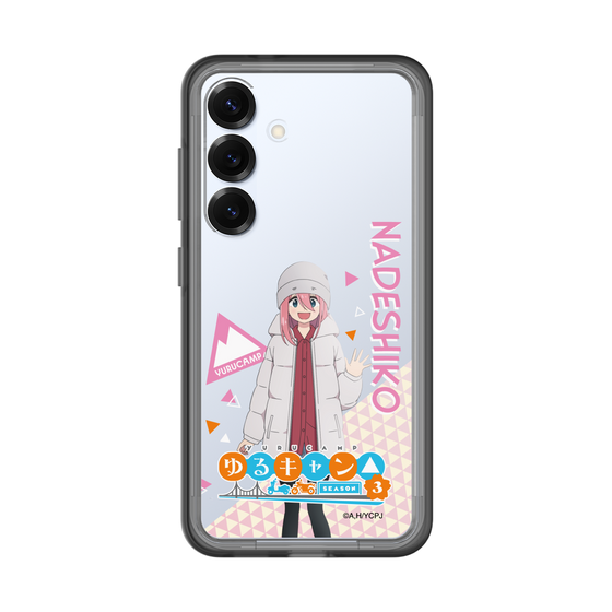 スリムプロテクションプレミアムケース［ 『ゆるキャン△ SEASON3』- 各務原 なでしこ - 立ち絵 ］