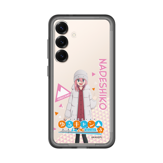 スリムプロテクションプレミアムケース［ 『ゆるキャン△ SEASON3』- 各務原 なでしこ - 立ち絵 ］