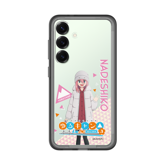 スリムプロテクションプレミアムケース［ 『ゆるキャン△ SEASON3』- 各務原 なでしこ - 立ち絵 ］