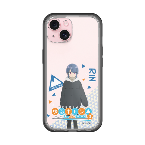 スリムプロテクションプレミアムケース［ 『ゆるキャン△ SEASON3』- 志摩 リン - 立ち絵 ］