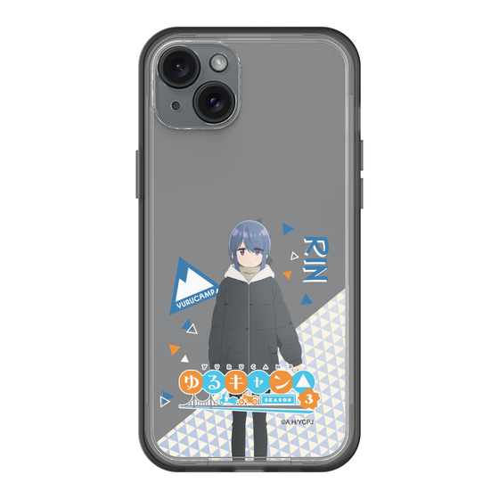 スリムプロテクションプレミアムケース［ 『ゆるキャン△ SEASON3』- 志摩 リン - 立ち絵 ］