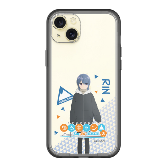 スリムプロテクションプレミアムケース［ 『ゆるキャン△ SEASON3』- 志摩 リン - 立ち絵 ］