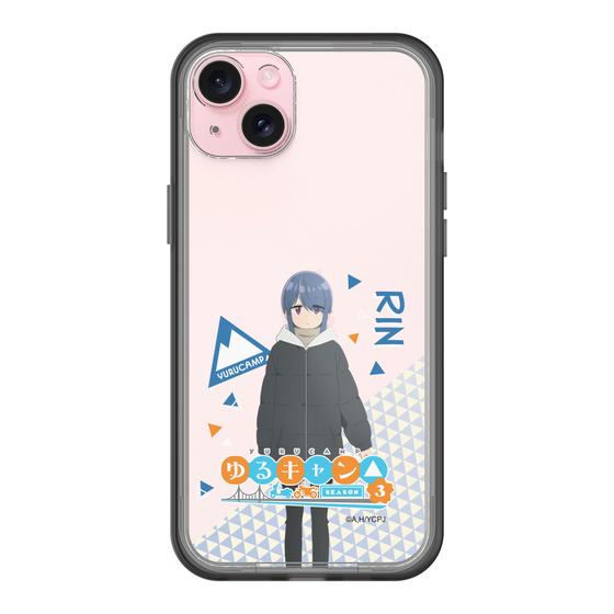 スリムプロテクションプレミアムケース［ 『ゆるキャン△ SEASON3』- 志摩 リン - 立ち絵 ］