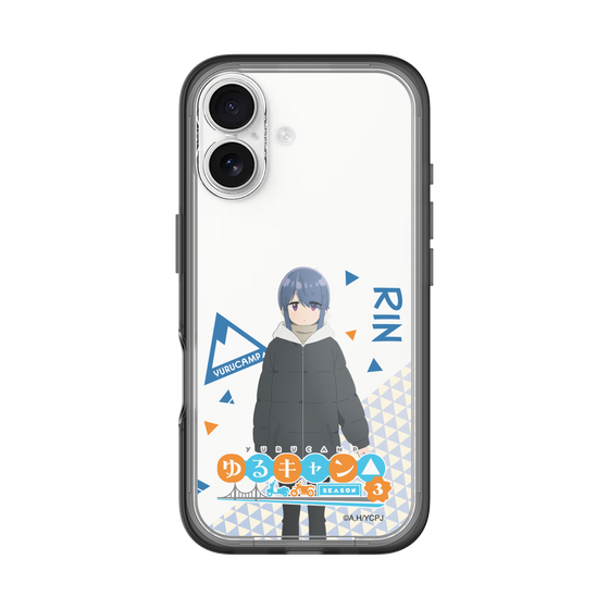 スリムプロテクションプレミアムケース［ 『ゆるキャン△ SEASON3』- 志摩 リン - 立ち絵 ］