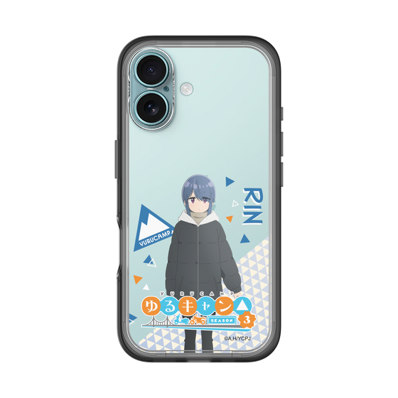 スリムプロテクションプレミアムケース［ 『ゆるキャン△ SEASON3』- 志摩 リン - 立ち絵 ］