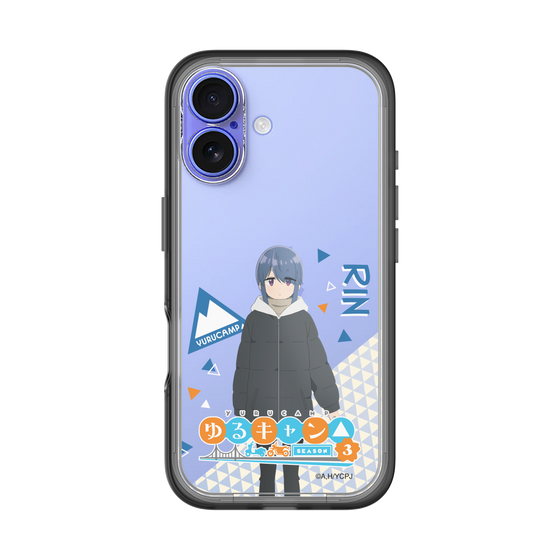 スリムプロテクションプレミアムケース［ 『ゆるキャン△ SEASON3』- 志摩 リン - 立ち絵 ］