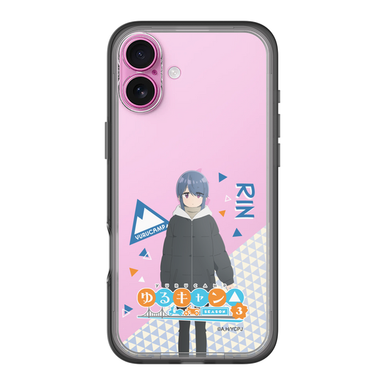 スリムプロテクションプレミアムケース［ 『ゆるキャン△ SEASON3』- 志摩 リン - 立ち絵 ］