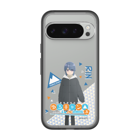スリムプロテクションプレミアムケース［ 『ゆるキャン△ SEASON3』- 志摩 リン - 立ち絵 ］