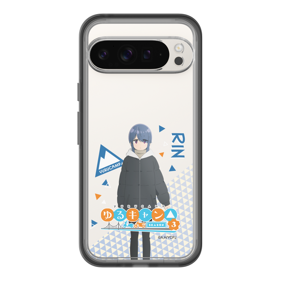 スリムプロテクションプレミアムケース［ 『ゆるキャン△ SEASON3』- 志摩 リン - 立ち絵 ］