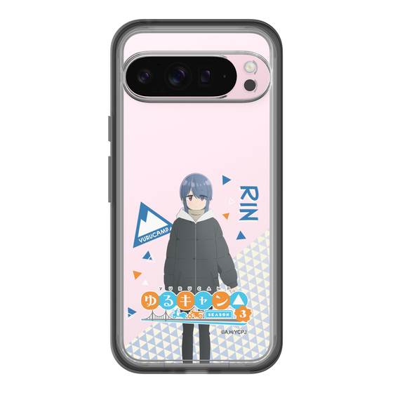 スリムプロテクションプレミアムケース［ 『ゆるキャン△ SEASON3』- 志摩 リン - 立ち絵 ］