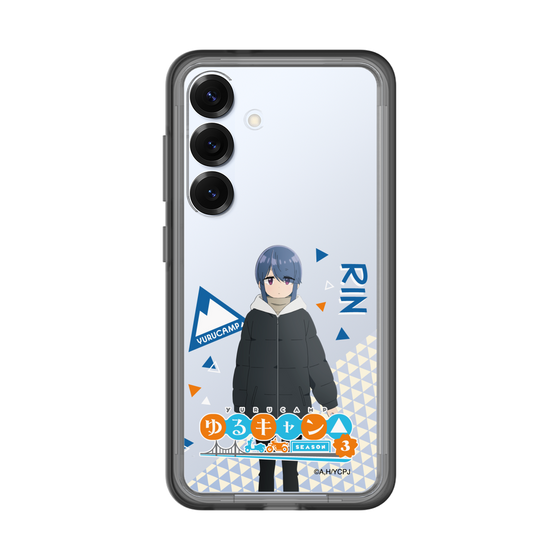 スリムプロテクションプレミアムケース［ 『ゆるキャン△ SEASON3』- 志摩 リン - 立ち絵 ］