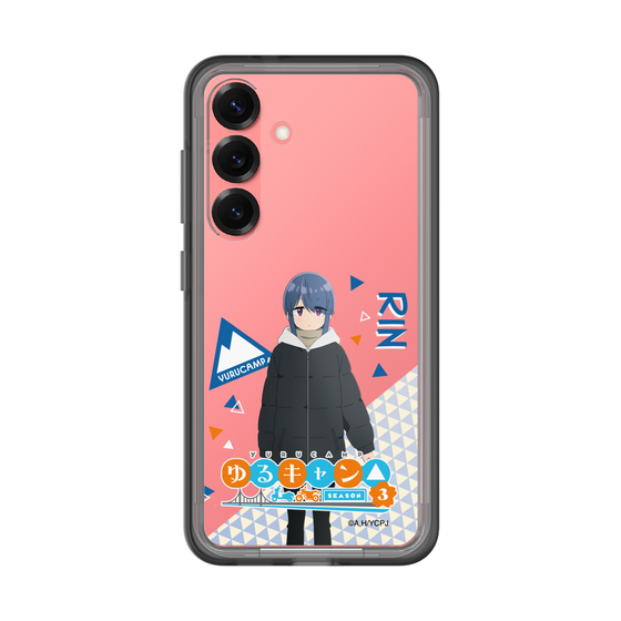 スリムプロテクションプレミアムケース［ 『ゆるキャン△ SEASON3』- 志摩 リン - 立ち絵 ］