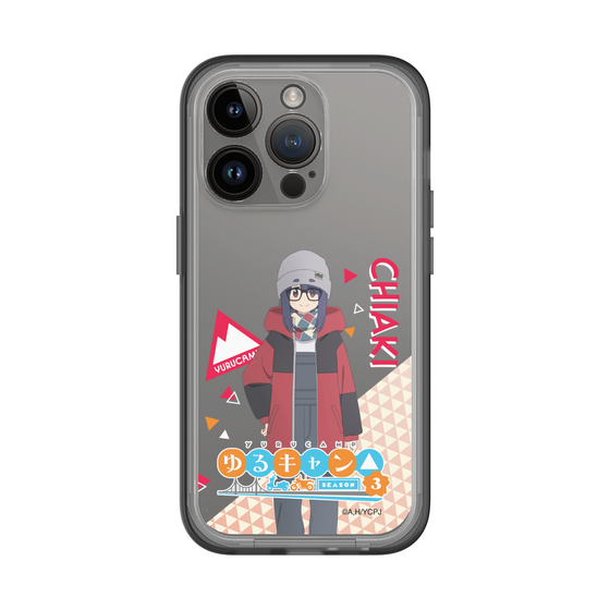 スリムプロテクションプレミアムケース［ 『ゆるキャン△ SEASON3』- 大垣 千明 - 立ち絵 ］
