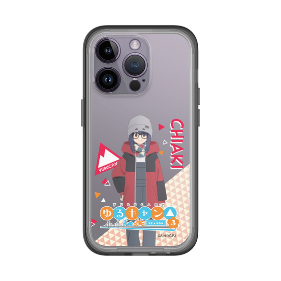 スリムプロテクションプレミアムケース［ 『ゆるキャン△ SEASON3』- 大垣 千明 - 立ち絵 ］