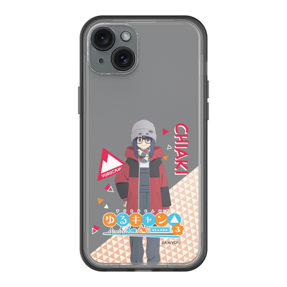 スリムプロテクションプレミアムケース［ 『ゆるキャン△ SEASON3』- 大垣 千明 - 立ち絵 ］
