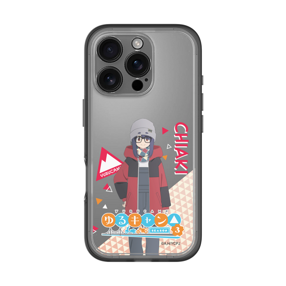 スリムプロテクションプレミアムケース［ 『ゆるキャン△ SEASON3』- 大垣 千明 - 立ち絵 ］