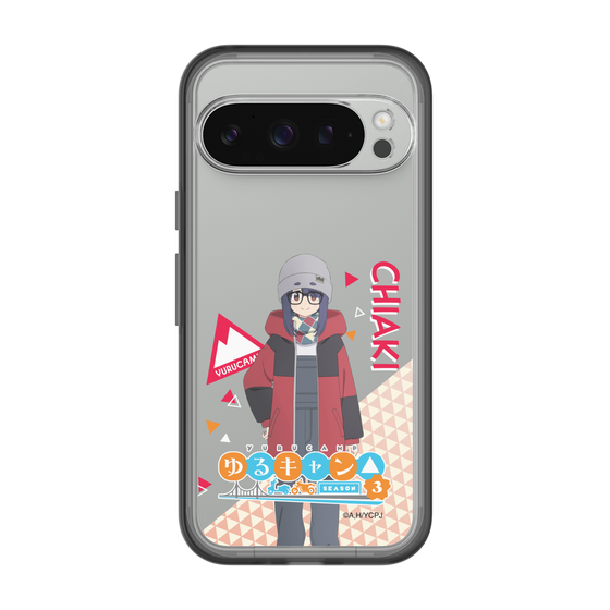 スリムプロテクションプレミアムケース［ 『ゆるキャン△ SEASON3』- 大垣 千明 - 立ち絵 ］