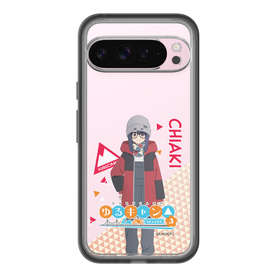 スリムプロテクションプレミアムケース［ 『ゆるキャン△ SEASON3』- 大垣 千明 - 立ち絵 ］