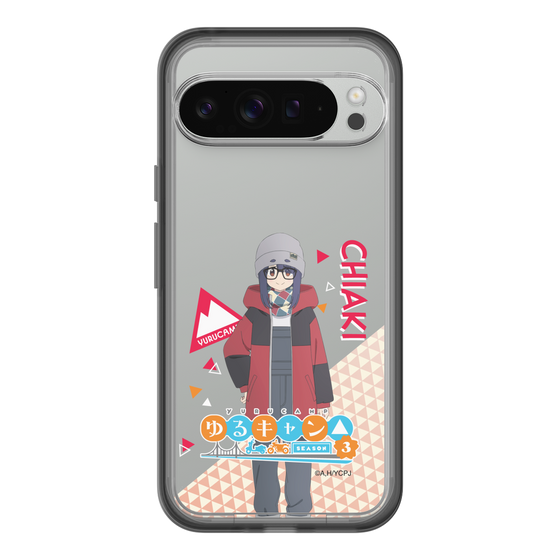 スリムプロテクションプレミアムケース［ 『ゆるキャン△ SEASON3』- 大垣 千明 - 立ち絵 ］