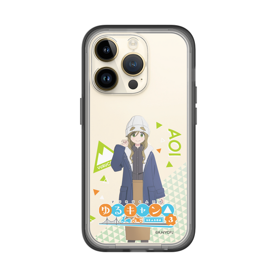 スリムプロテクションプレミアムケース［ 『ゆるキャン△ SEASON3』- 犬山 あおい - 立ち絵 ］