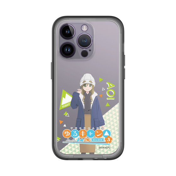 スリムプロテクションプレミアムケース［ 『ゆるキャン△ SEASON3』- 犬山 あおい - 立ち絵 ］