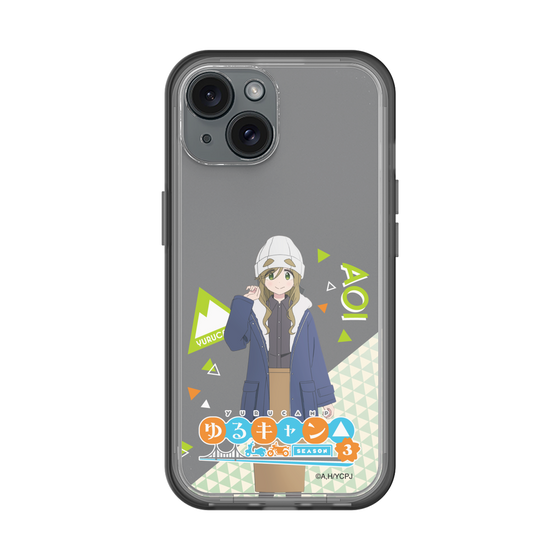 スリムプロテクションプレミアムケース［ 『ゆるキャン△ SEASON3』- 犬山 あおい - 立ち絵 ］