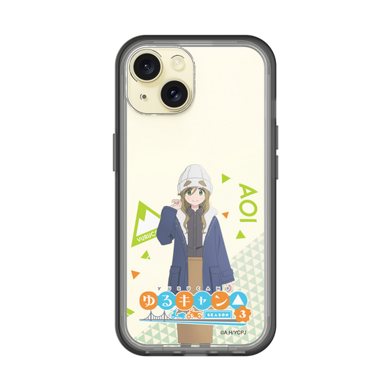 スリムプロテクションプレミアムケース［ 『ゆるキャン△ SEASON3』- 犬山 あおい - 立ち絵 ］