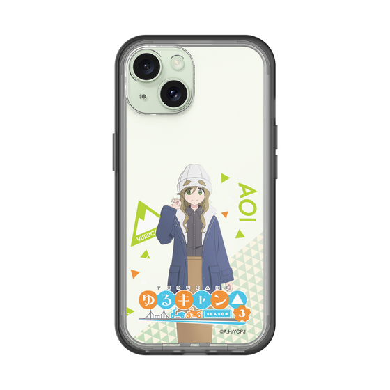 スリムプロテクションプレミアムケース［ 『ゆるキャン△ SEASON3』- 犬山 あおい - 立ち絵 ］