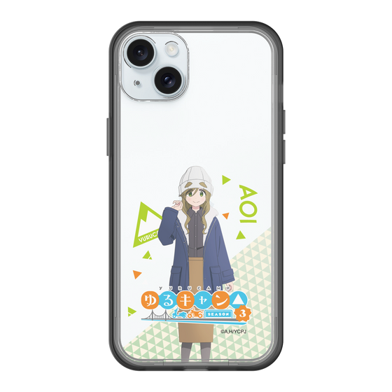 スリムプロテクションプレミアムケース［ 『ゆるキャン△ SEASON3』- 犬山 あおい - 立ち絵 ］