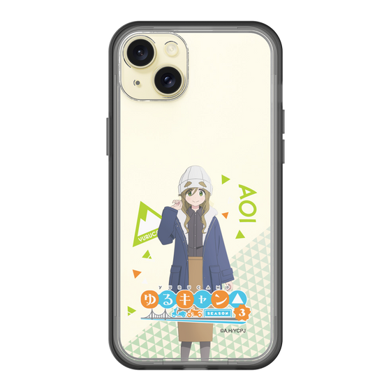 スリムプロテクションプレミアムケース［ 『ゆるキャン△ SEASON3』- 犬山 あおい - 立ち絵 ］